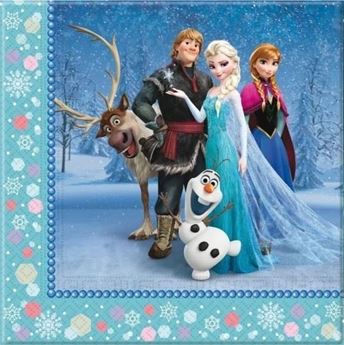 Imagen de Servilletas de Frozen papel (16 uds.)