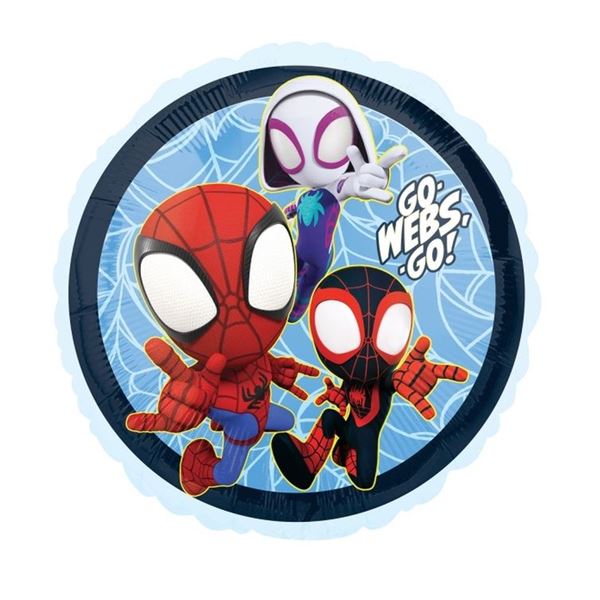 Picture of Globo Spidey Redondo (43cm)