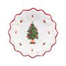Imagens de Platos Hondos Deseos de Navidad cartón 24cm (8 unidades)