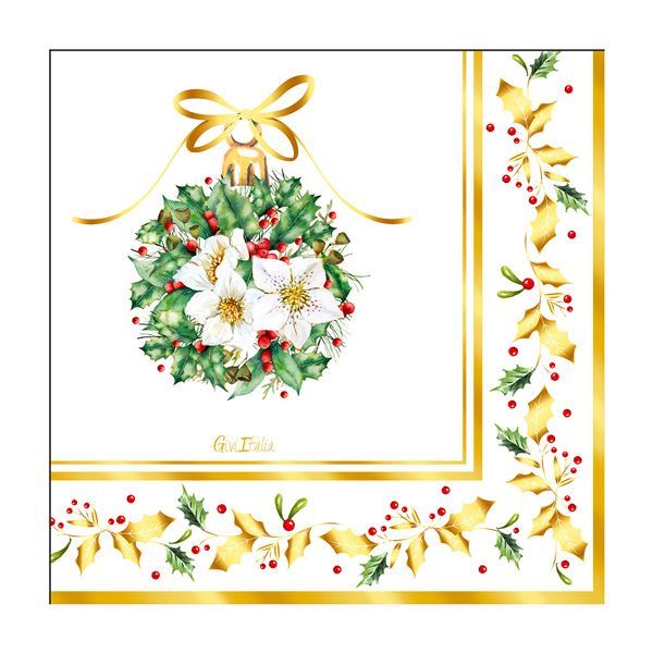 Picture of Servilletas Mágica Navidad papel 33cm (16 uds.)