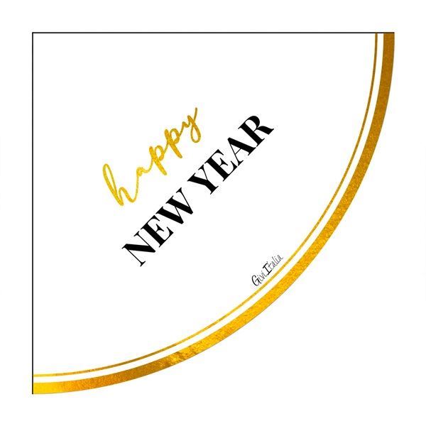 Imagen de Servilletas Happy New Year Original papel (16 unidades)