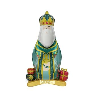 Imagen de Globo Reyes Magos Melchor con Base XXL (110cm)