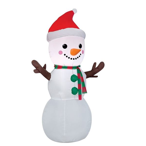 Imagen de Hinchable Muñeco de Nieve (120cm)