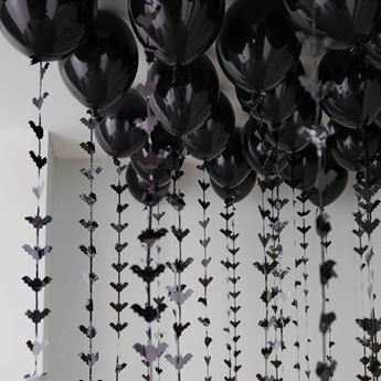 Imagen de Decorado Halloween Globos con Murciélagos (35uds.) 