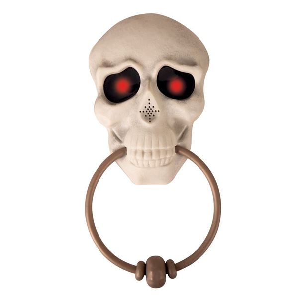 Imagens de Aldaba de Puerta con Calavera Animada