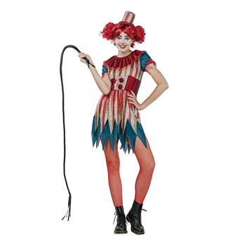 Imagen de Disfraz Payaso Asesino Vintage Mujer (Talla S-M)