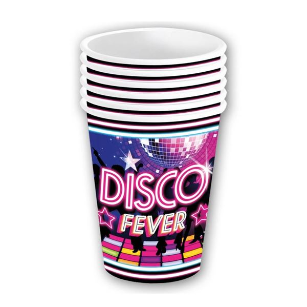 Picture of Vasos Disco Fever cartón (6 uds.)