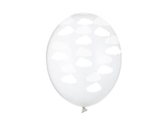 Imagen de Globos Látex Nubes Transparentes (6)