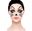 Picture of Maquillaje Glitter Adhesivo Gatita Halloween Pintacaras