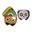 Imagens de Caretas Boo Crew Halloween (4 uds.)