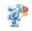 Picture of Globo de Las Pistas de Blue y Tú (63cm)