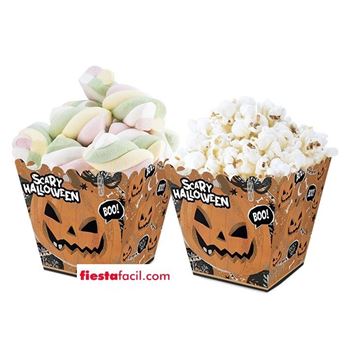 Picture of Cajas Palomitas Happy Halloween cartón (6 unidades)