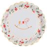 Picture of Platos Cascanueces Navidad Vintage cartón 23cm (10 uds.)