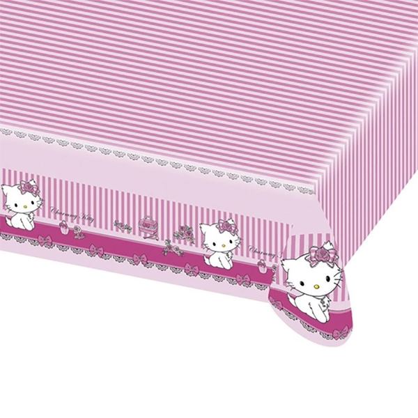 Imagens de Mantel Charmmy Kitty plástico (120cm x 180cm)
