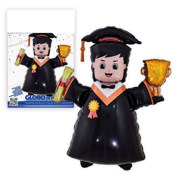 Picture of Globo Forma Niño Graduación 97cm