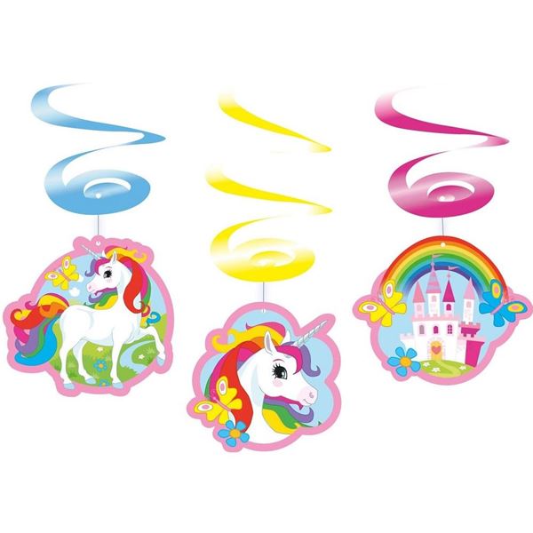 Imagen de Decorados Espirales Unicornio Rosa (6)