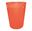Imagen de Vaso Naranja Fluor Party Plástico Duro Reutilizable