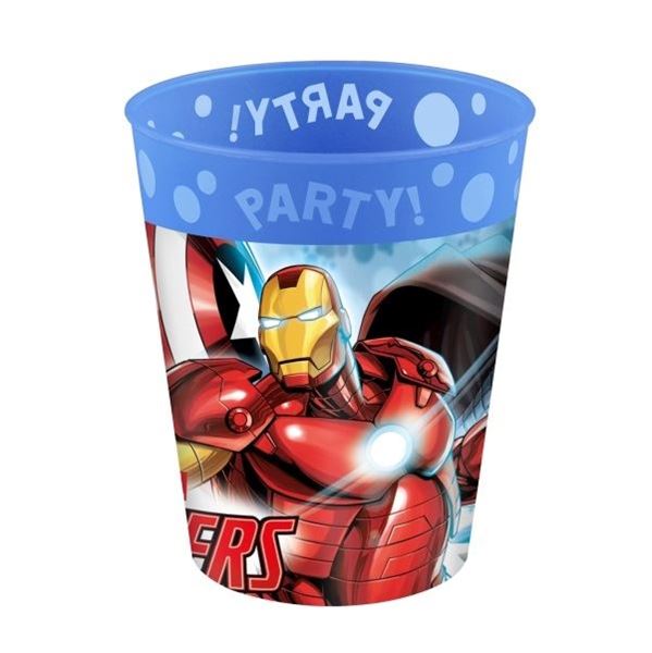 Picture of Vaso Vengadores Party Plástico Duro Reutilizable 250ml (1 unidad)