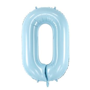 Globos Numeros Grandes Azul 70cm