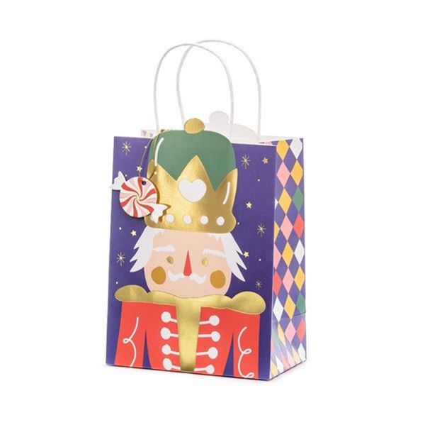 Picture of Bolsa Regalo Cascanueces Navidad (25cm)