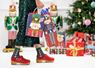 Picture of Bolsa Regalo Cascanueces Botella Navidad (36cm)