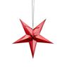 Imagens de Decorado Estrella Roja cartón 30cm