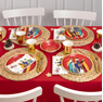 Imagens de Platos Reyes Magos Navidad cartón 23cm (6 uds.)