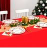 Picture of Platos Feliz Navidad y Nochebuena cartón 18cm (8 uds.)