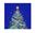 Picture of Servilletas Navidad Azul Noche 33cm (30 uds.)
