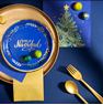 Picture of Servilletas Feliz Navidad Azul Noche 25cm (30 uds.)
