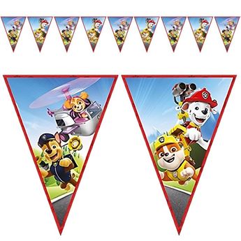 Imagen de Banderín de La Patrulla Canina papel (2,30m)
