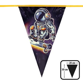 Imagens de Banderín Astronauta Cumpleaños plástico (6m)