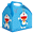 Picture of Caja Doraemon Cumpleaños cartón 16x10x16cm (1 unidad)