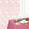 Imagen de Decorado Cortina Árbol Navidad Rosa Dorado (2m)