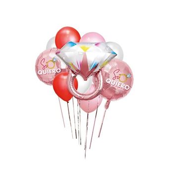 Imagen de Bouquet Globos Sí Quiero (10 uds.)