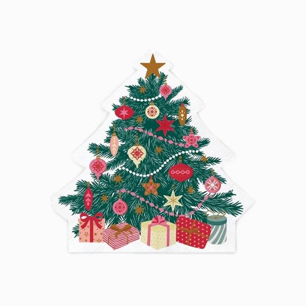 Picture of Servilletas Forma Árbol de Navidad papel (20 uds.)