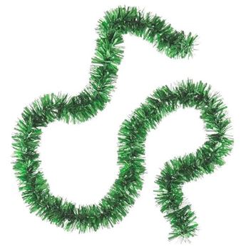 Imagens de Espumillón Verde Brillante (180cm x 7cm)