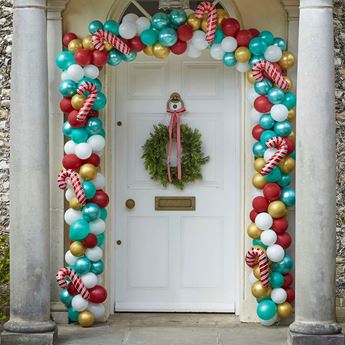 110 unidades, 3 tamaños – Kit de globos para hacer un arco o guirnalda con  temática de circo/carnaval para decoración de fiestas – Globos de colores