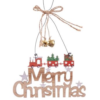 Picture of Adorno Colgante Merry Christmas Madera