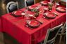 Imagen de Mantel Rojo Chic Merry Christmas (1.42 x 2.56 m)