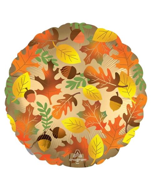 Imagen de Globo Hojas de Otoño (43cm)