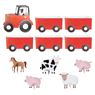 Picture of Soporte Tren para Aperitivo Animales de Granja Infantil