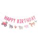 Imagens de Guirnalda Happy Bday Animales de Granja Infantil