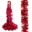 Picture of Espumillón Color Rojo Brillante 180x7x7 cm