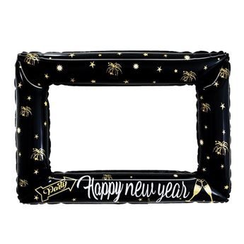 Imagen de Marco Photocall Happy New Year Hinchable (101x86cm)