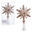 Picture of Estrella Árbol Navideño Terminal Oro (22cm)