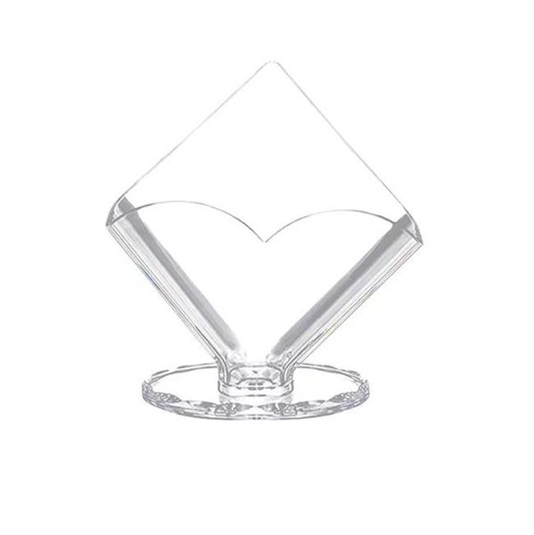 Picture of Servilletero Transparente Plástico con Base (17cm)