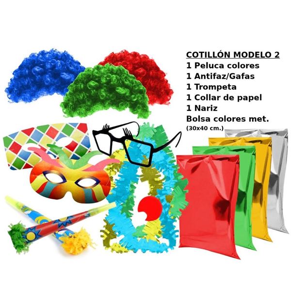 Picture of Cotillón Fiesta Colores Metalizados (30x40cm)