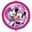 Picture of Globo Minnie Mouse Junior Disney con Cinta y Peso (45cm)