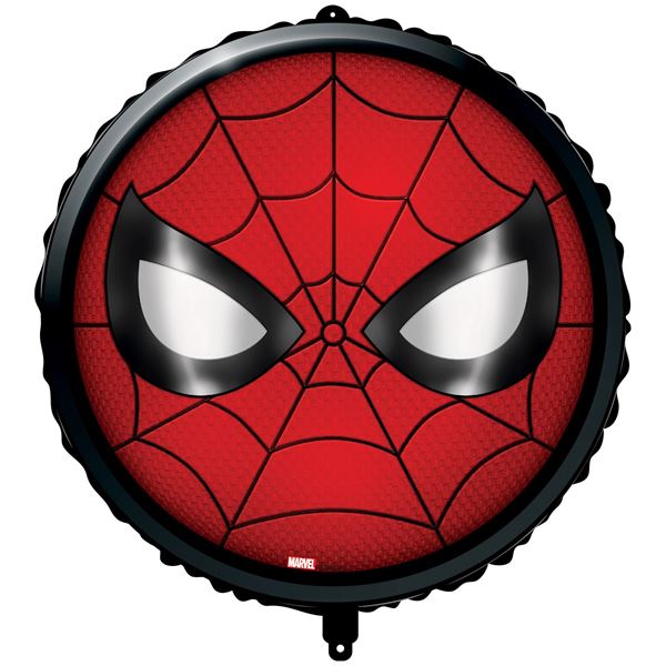 Imagens de Globo Spiderman Cara con Cinta y Peso (45cm)